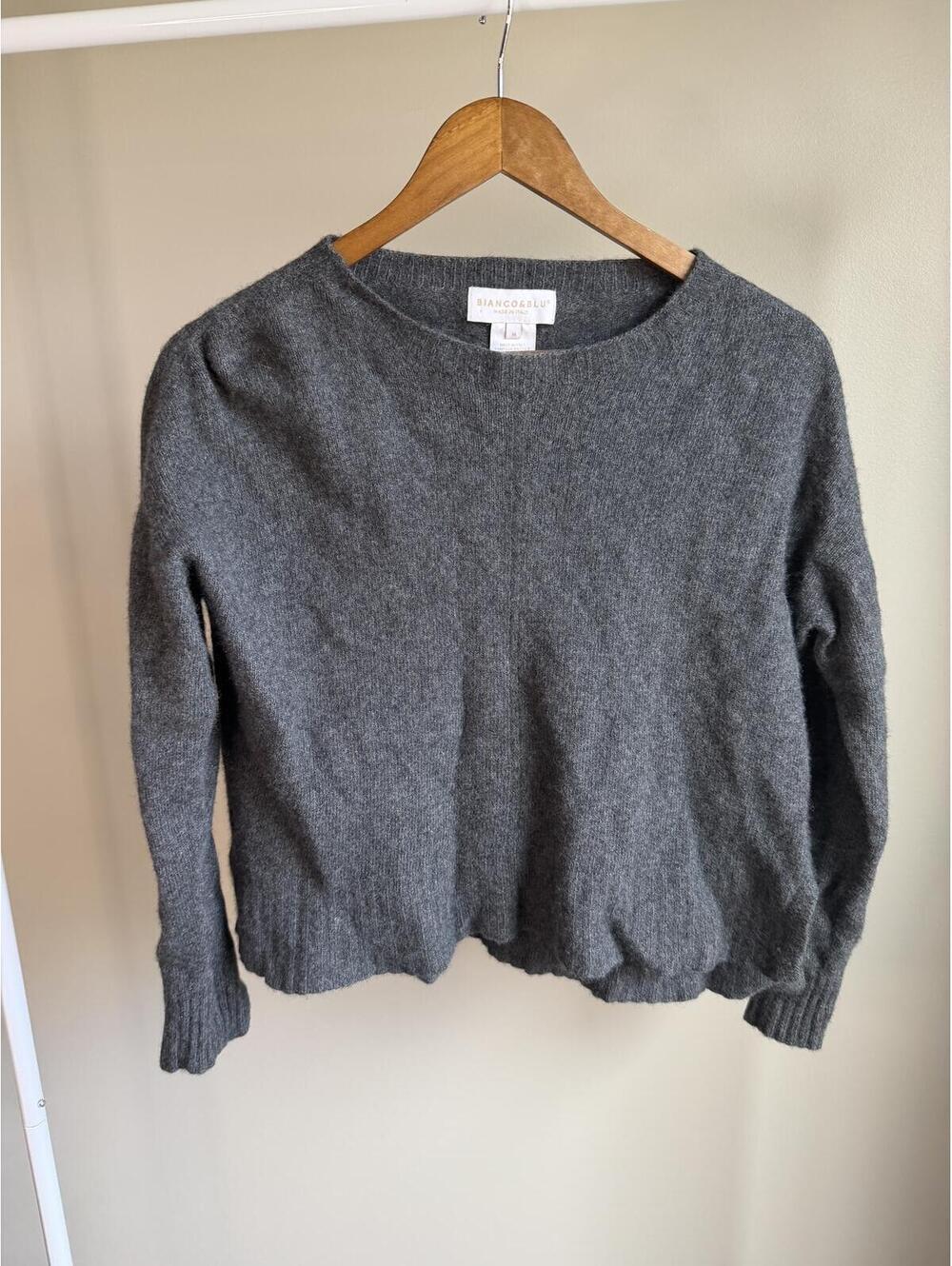 Bianco & Blu wool and cashmere blend sweater